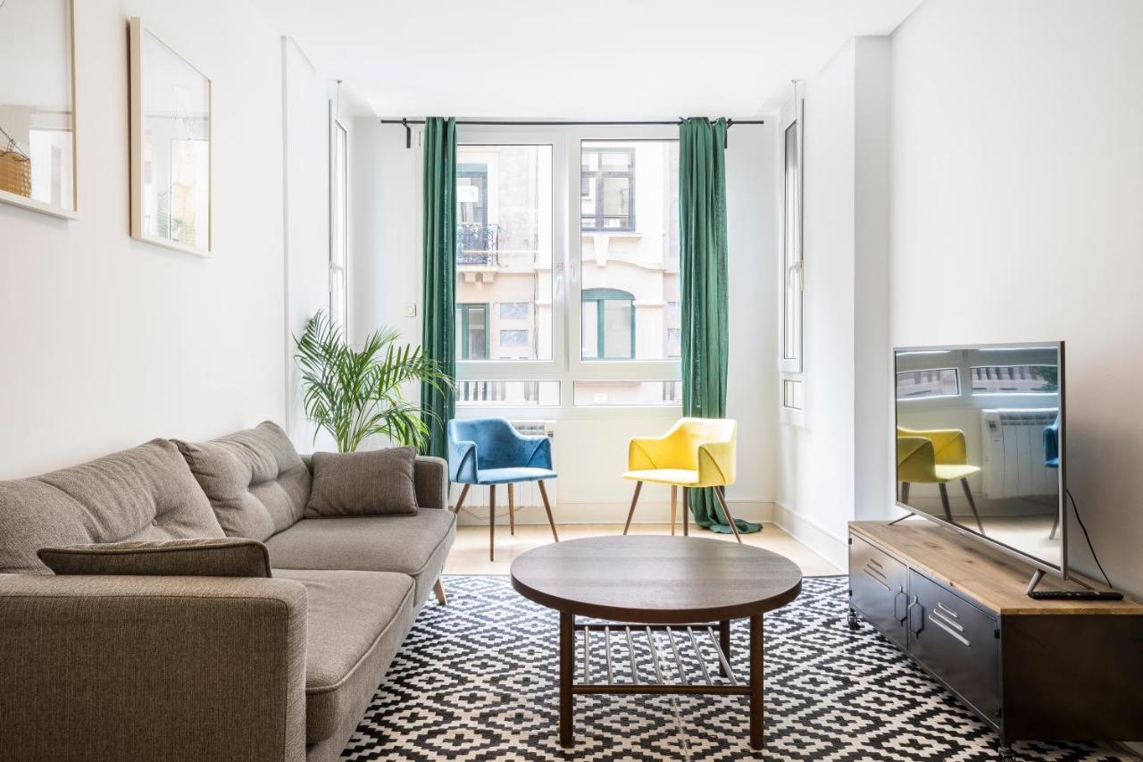 סן סבסטיאן Usandizaga Apartment, Second Line Beach, Free Parking מראה חיצוני תמונה